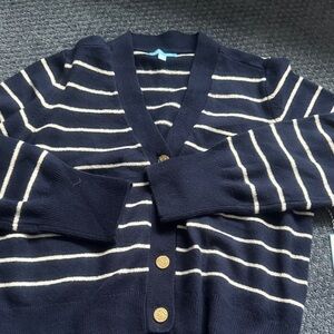 Navy Striped Sweater by Draper James
